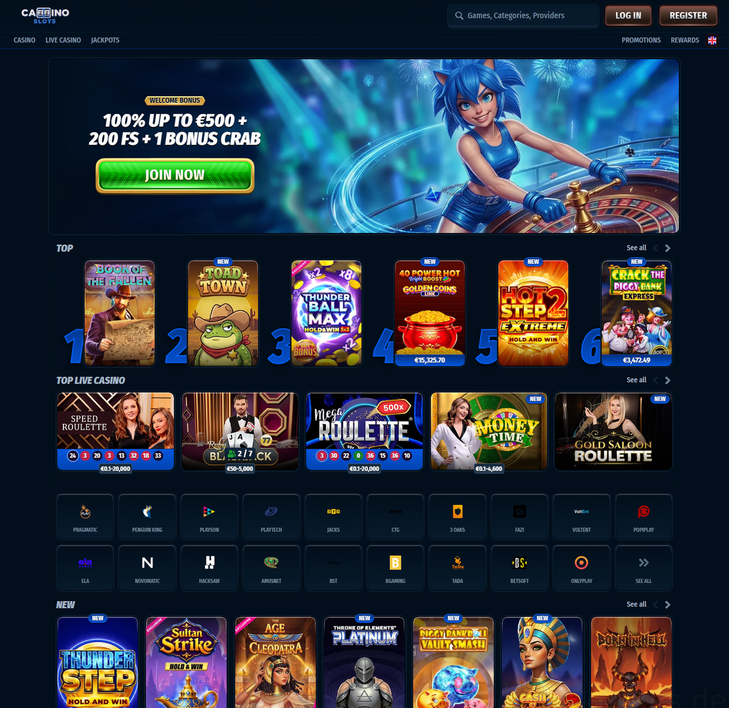 Cazzino Slots Casino